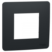 Рамка Unica Studio 1  пост, антрацит