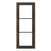 Рамка 3-ая Jung FD-design Латунь Antik