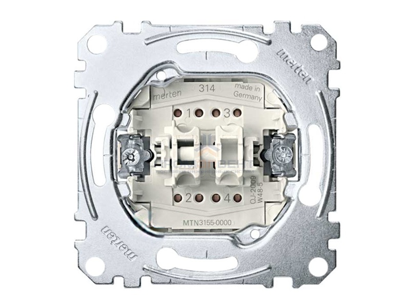 Выключатель кнопочный для жалюзи Merten