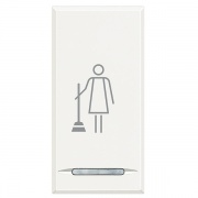 Ax Клавиша Уберит комн 1м бел