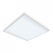 Светодиодный светильник "ВАРТОН" офисный встраеваемый/накладной 595*295*50мм 27 ВТ 6500К с функцией аварийного освещения