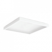 Светодиодный светильник "ВАРТОН" медицинский 595*595*55мм с опаловым рассеивателем 54 ВТ 6500К IP54 с функцией аварийного освещения