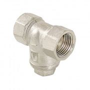 Фильтр грубой очистки VALTEC VT.385 - 1/2" (ВР/ВР, PN16, Tmax 110°C, сетка 300 мкм, мини)