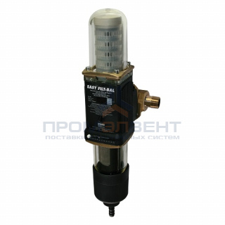 Фильтр тонкой очистки промывной JUDO Easy Filt BAL - 3/4" (НР/НР, Tmax 30°C, с защитой от накипи)