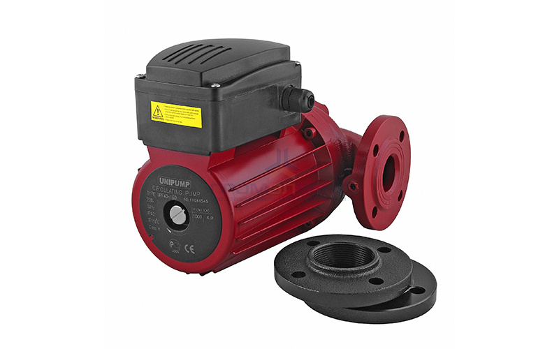 Насос циркуляционный UNIPUMP UPF 50-200 - 1,3 кВт (однофазный, PN20, Hmax 18,5 м, Qmax 233,3 л/мин)