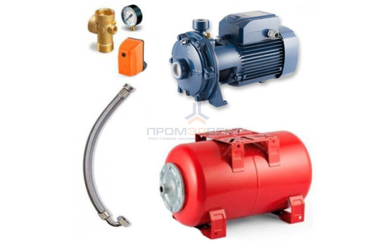 Насосная станция Pedrollo HYDROFRESH 2Cpm 25/16C-24 CL - 1,10 кВт (Qmax 120 л/мин, 1x230В, с/х)