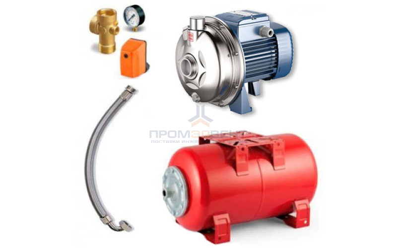 Насосная станция Pedrollo HYDROFRESH CP-ST6 158-24 CL - 0,75кВт (Qmax 120 л/мин, 1x230В, с/х)