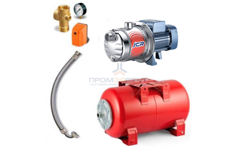 Насосная станция Pedrollo HYDROFRESH JCRm 2A-50 CL - 1,1 кВт (Qmax 70 л/мин, 1x230В, с/х)