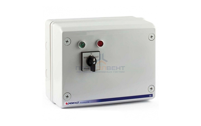 Пульт управления Pedrollo QST 150 - 1,1 кВт (трехфазный, 3,9 А)