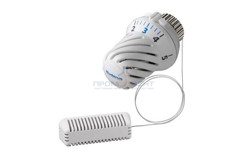 Головка термостатическая Buderus BD - M28x1.5 (0-28°C, с выносным датчиком 2 м, цвет белый)