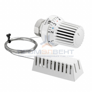 Головка термостатическая Oventrop Uni XH - M30x1.5 (7-28°C, с выносным датчиком 2 м., цвет белый)
