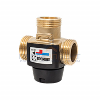 Клапан термостатический смесительный ESBE VTC312 - 3/4" (НР, PN10, Tmax 100°C, настройка 72°C)