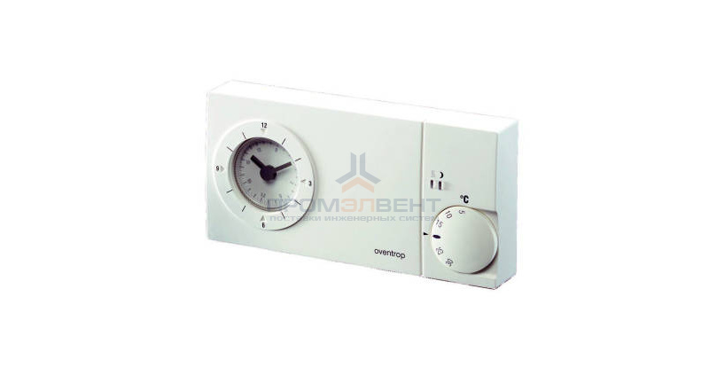 Термостат комнатный накладной Oventrop - 230В (отопление, механическое управление, программируемый)