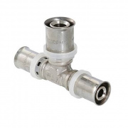 Тройник переходной VALTEC VTm.231 - 20 x 16 x 16 (прессовой, для металлопластиковых труб)