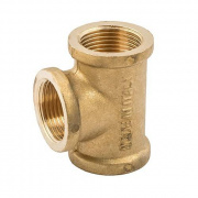 Тройник с внутренней резьбой ELSEN METALIT EBF07 - 3/4" (латунь без покрытия)