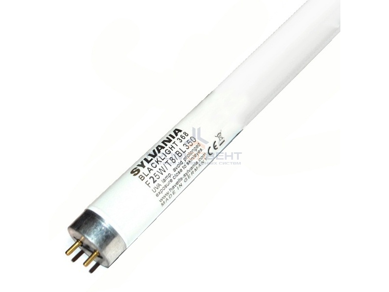 Лампа в ловушки для насекомых Sylvania F25W T8 BL350 G13 437mm сушка гель-лака-полимер