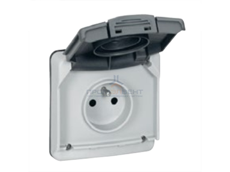 Механизм розетки с крышкой Legrand Plexo IP66