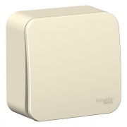 Выключатель 1-клавишный (cх.1) Blanca Schneider Electric 10А 250В молочный изол.пластина