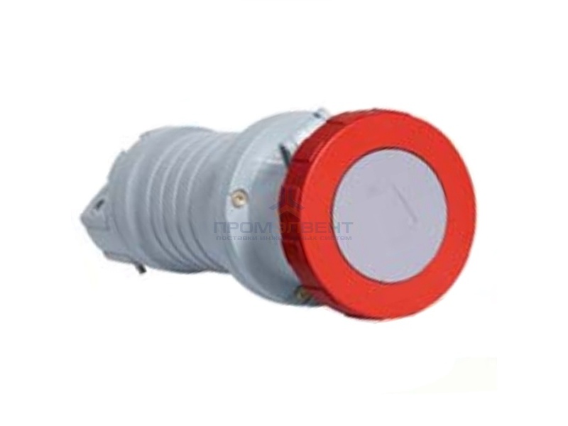 Розетка кабельная ABB 3125 C6W IP67 125A 3P+E