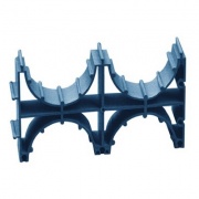 Держатель расстояния (кластер) для двустенных труб DKC д.110 (двойной)