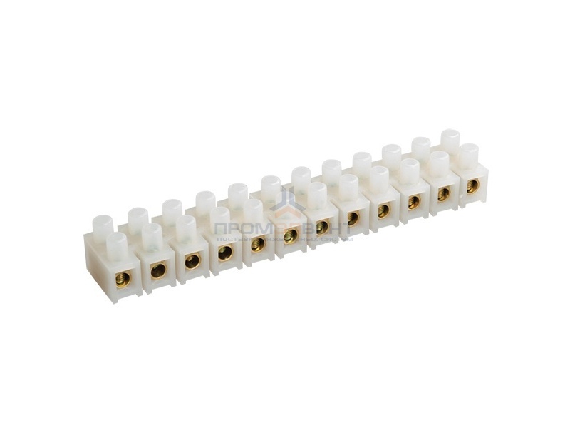 Зажим винтовой ЗВИ-10 2,5-6мм2 12пар ИЭК полиэтилен