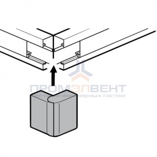 Внешний угол 16x16мм Legrand METRA
