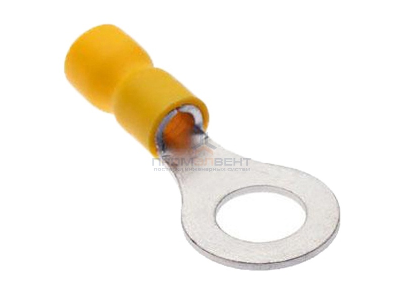 Наконечник кольцевой изолированный НКИ 2.5–6.0мм2 М5 48А жёлтый (100шт.)