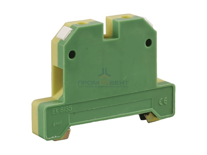 Клеммник IEK ЗНИ-35PEN-35мм2  125А желто-зеленый  (10шт. в упак.)