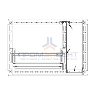 Комплект кабельного отсека, для шкафов CQE 2000 x 800мм
