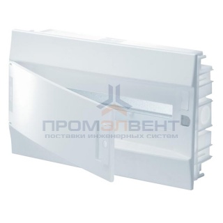 Бокс в нишу ABB Mistral41 18М непрозрачная дверь c клеммным блоком