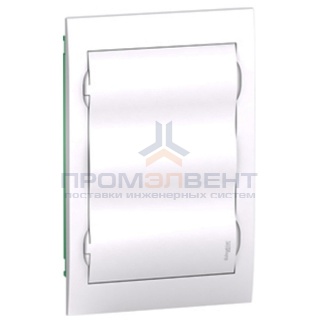 Бокс встраиваемый Schneider Electric Easy9 на 36 модулей с белой дверью с клемниками N+PE