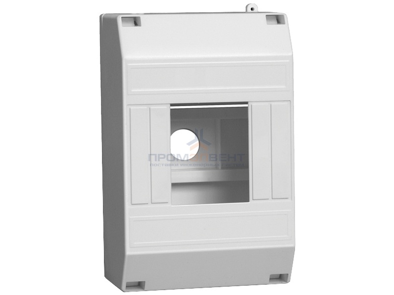 Бокс КМПн 1/4 на 4 модуля накладной пластиковый без дверки ИЭК