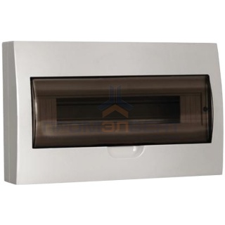 Бокс ЩРН-П-18 на 18 модулей навесной пластиковый с прозрачной дверкой IP40 ИЭК